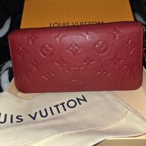 Louis Vuitton Cherry Monogram Emprente Embossed Leather Wallet